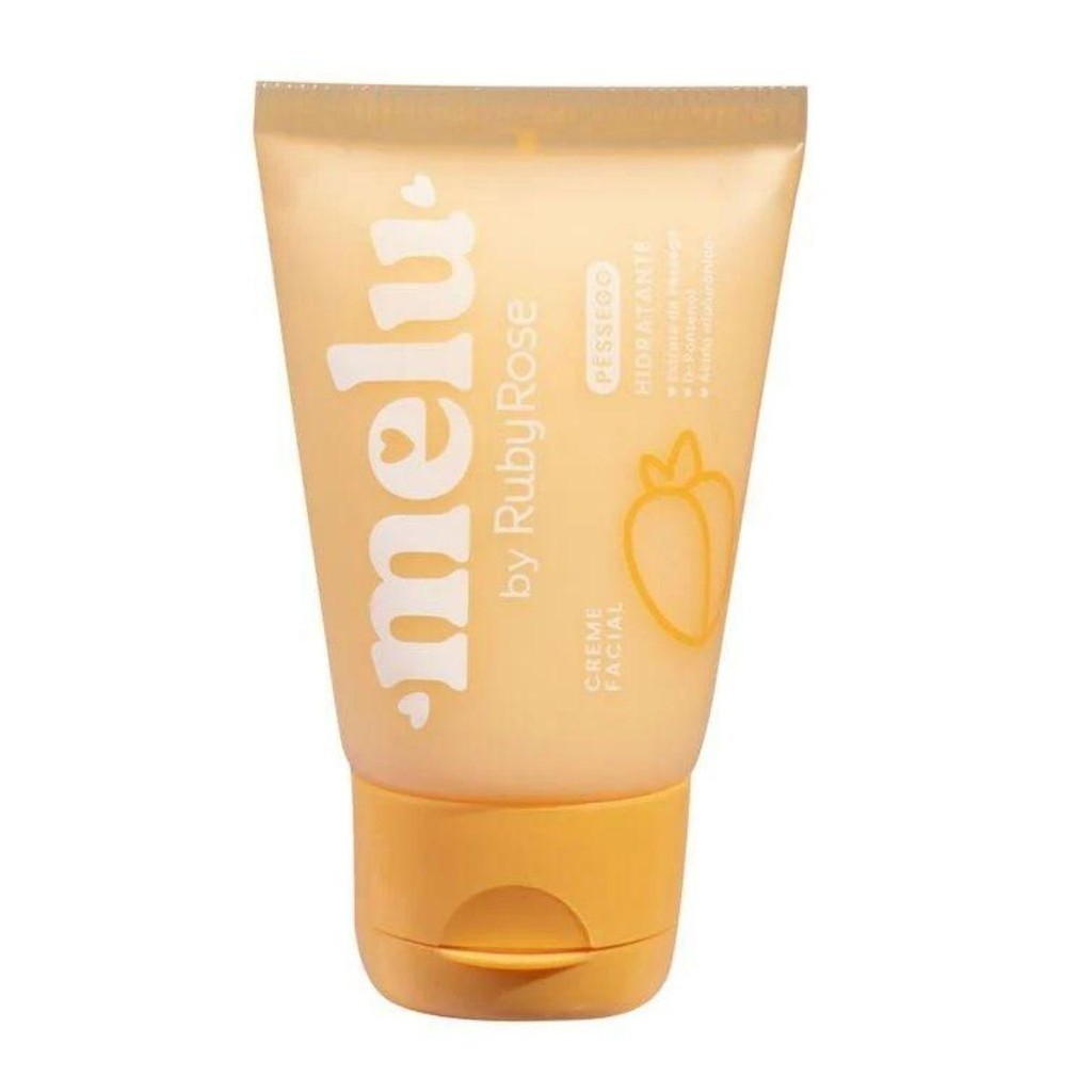 CREME FACIAL MELU BY RUBY ROSE HIDRATANTE PÊSSEGO 40G
