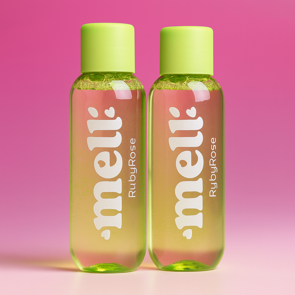 TÔNICO FACIAL MELU BY RUBY ROSE Vitamina E Esqualano Hidratação 100ml