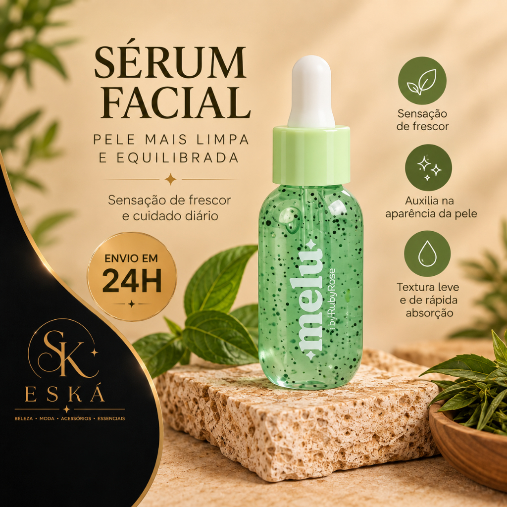 Sérum Facial Melu by Ruby Rose Kiwi 30ml Antioxidante Skincare Facial