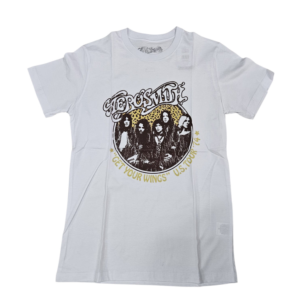 Camiseta Aerosmith Angel Banda Rock Blusa Adulto Fn316