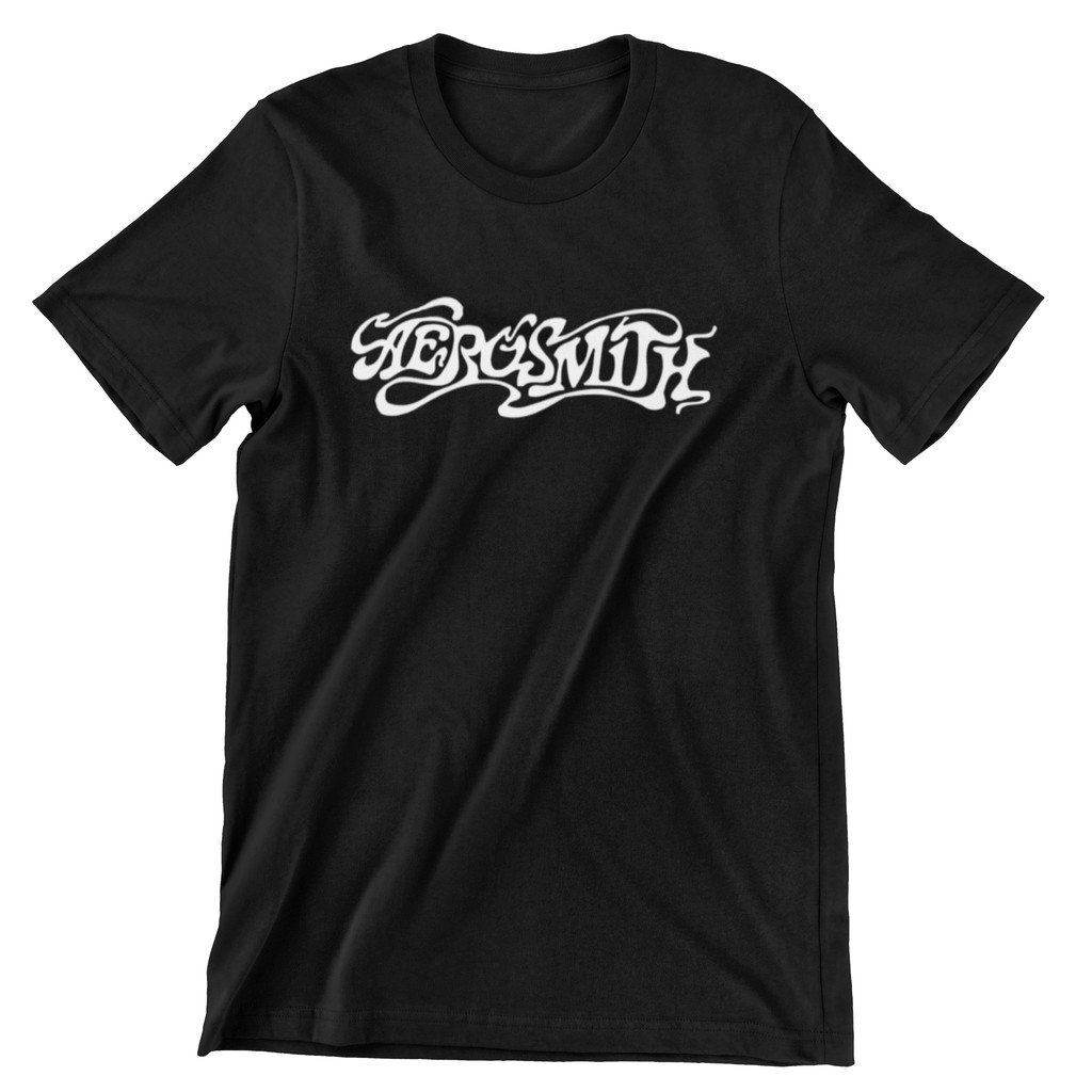 Camiseta de Qualidade Aerosmith Sign Unissex 100% Algodão Top Premium Lançamento Envio Rápido Varias Cores!! Banda Rock