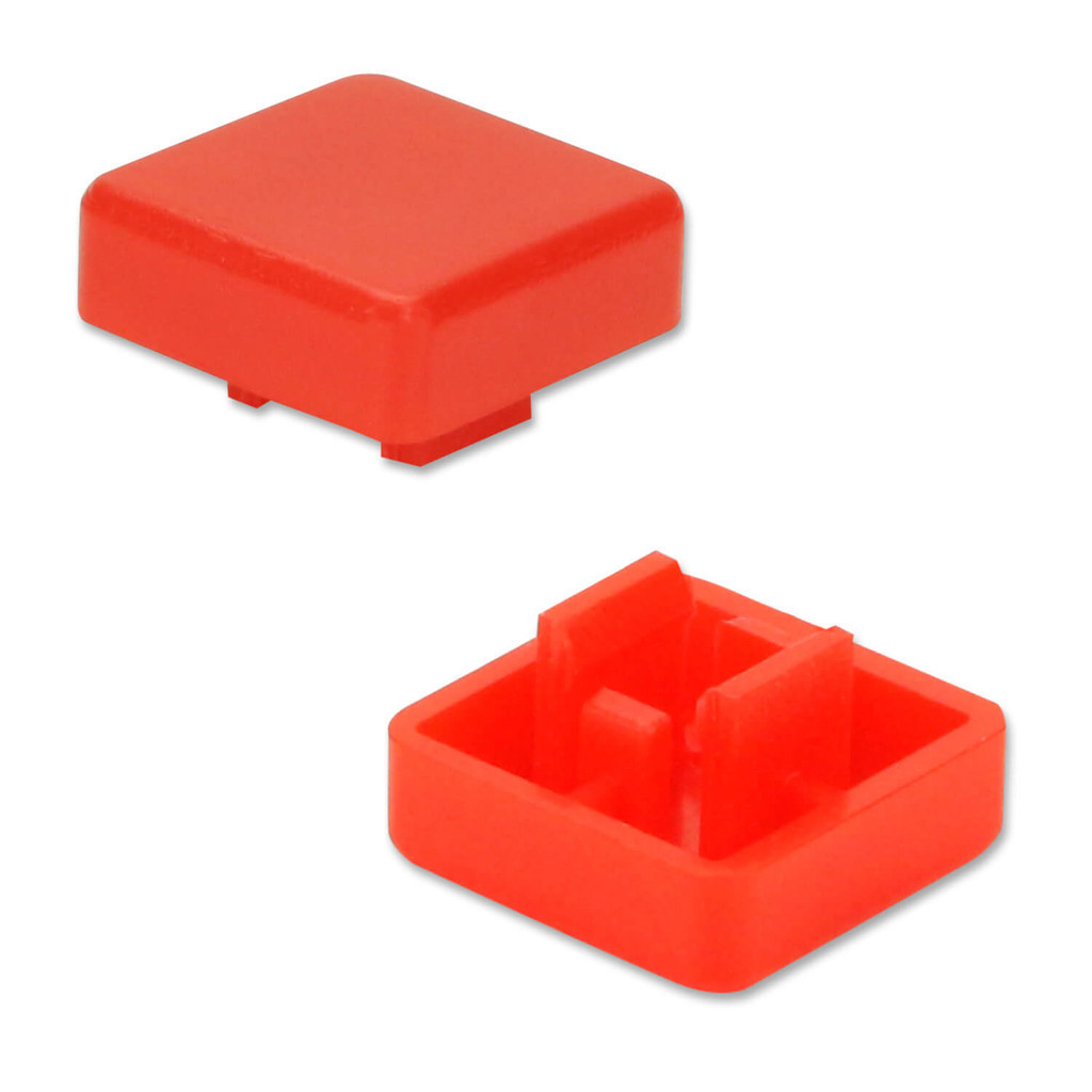 50x Knob Quadrado Para Equipamentos e Instrumentos Musicais