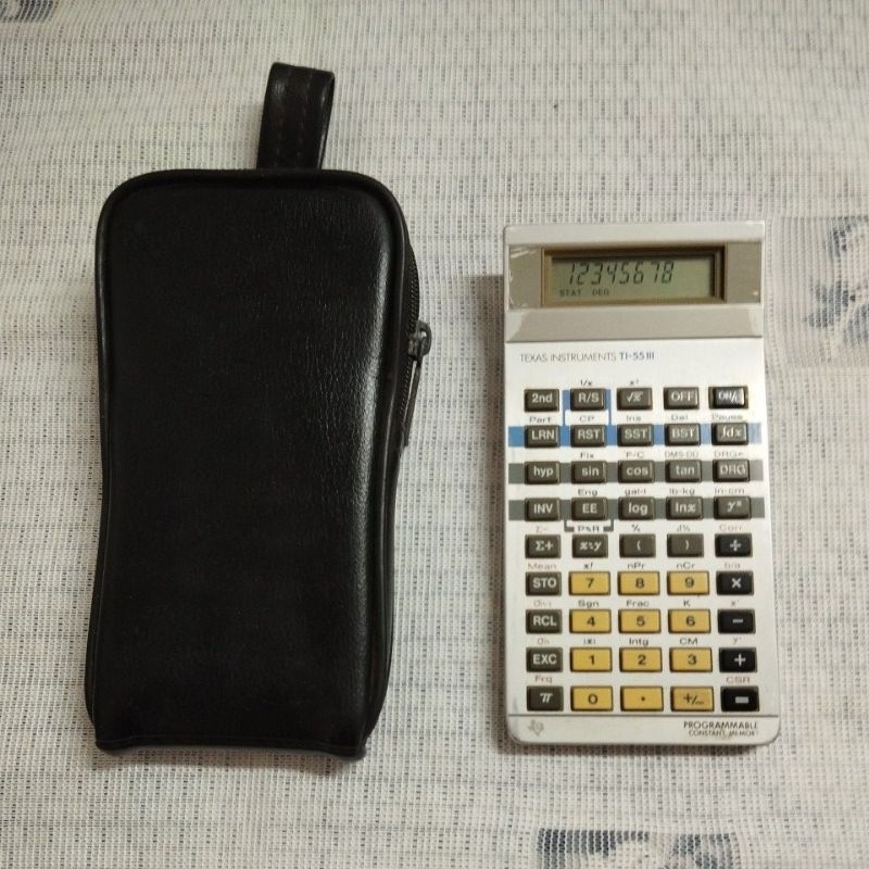 Calculadora Texas Instruments TI-55 III usada.