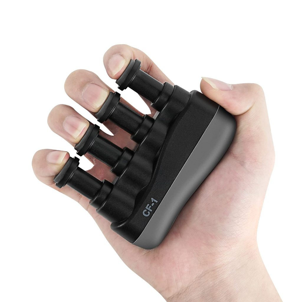 Treinador de Dedos para Guitarra e Piano, Ferramenta Flexível para Treinamento de Dedos, Equipamento de Treinamento de V