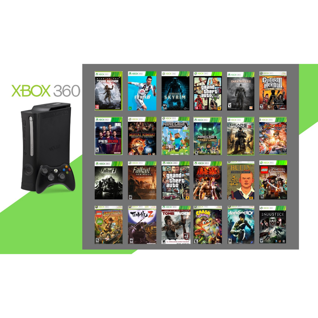 HD usb de jogos para Xbox 360 Original Atualizado