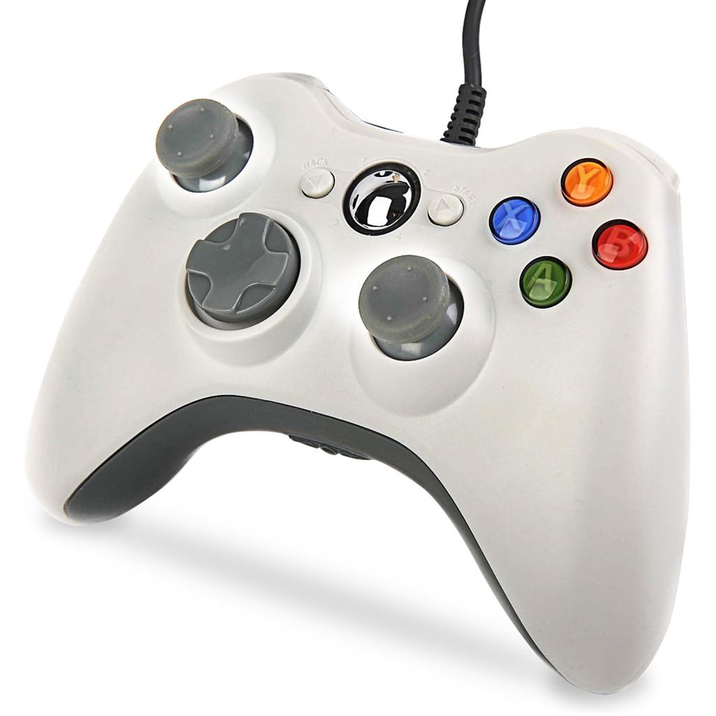 Xbox Controller Wired [2026 Upgrade Version] ENKE Xbox 360 Controller PC Gamepad USB Connection No Lag High Durability B