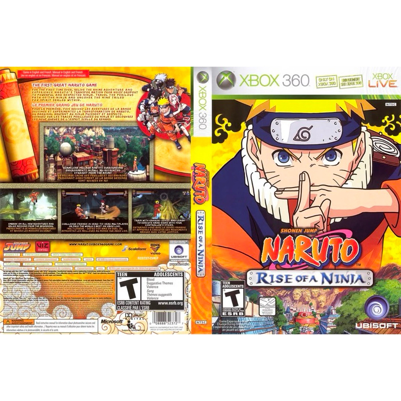 Naruto Rise Of a Ninja Xbox 360