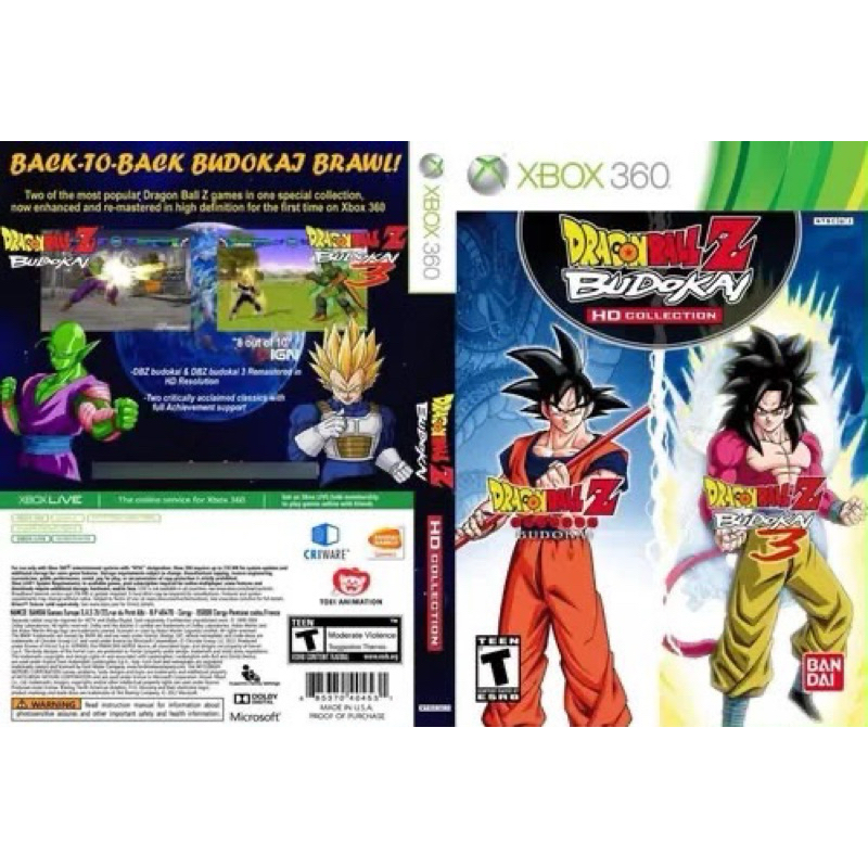 Dragon Ball Z Budokai Hd Colection Xbox 360