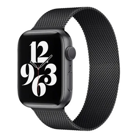 Pulseira smartwatch Loop Milanese Metal Aço - Preto