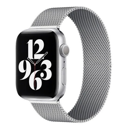 Pulseira smartwatch Loop Milanese Metal Aço - Prata