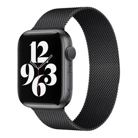 Pulseira smartwatch Loop Milanese Metal Aço - Preto