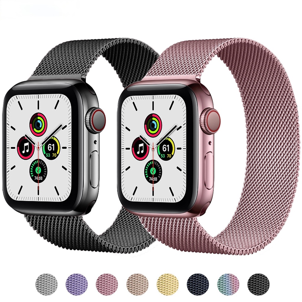 Loop De Aço Magnética Pulseira De Smartwatch Relógio Inteligente 41mm 45mm 42mm 38mm 44mm 40mm Inoxidável Cinto De Metal Para IWatch Série 3 4 5 6 SE 7 Cinta T500 D20