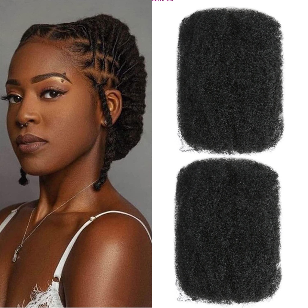 Junky Curl Afro kinky Extensões De Cabelo Trança Sintética De Cachos Para Bricolagem Bom Omens Dreadlocks Twist Braids Hair