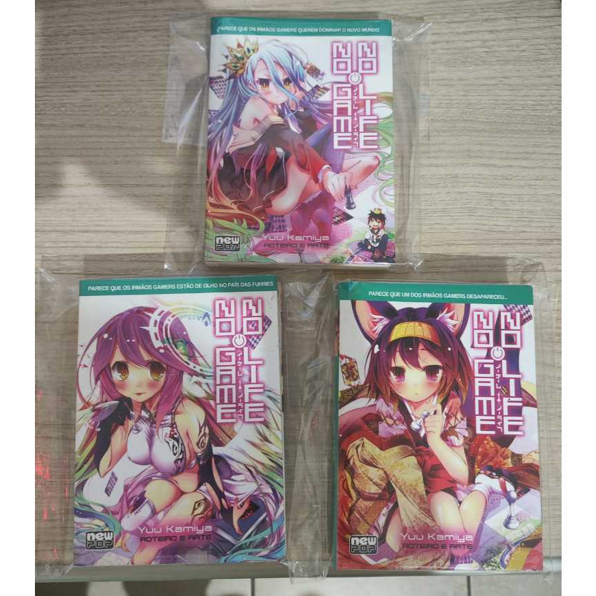 Light Novel No Game No Life Vol 1 Ao 3 - Usado