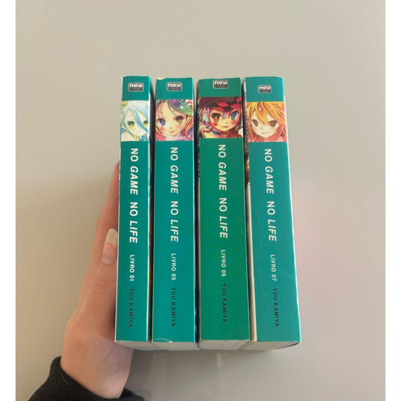 Light novel No game No life em português