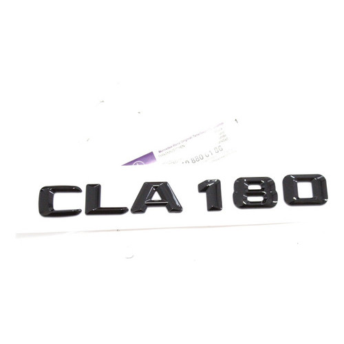 Emblema Mercedes Benz Original Cla180 C180 A180 Preto