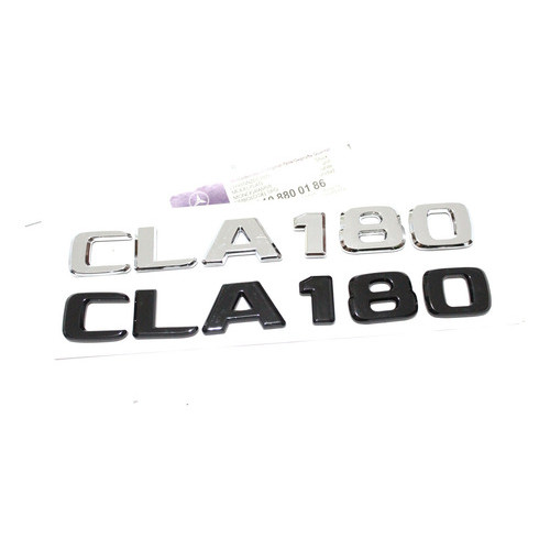 Emblema Cla180 A180 C180 Mercedes Benz Original Cromado Pret