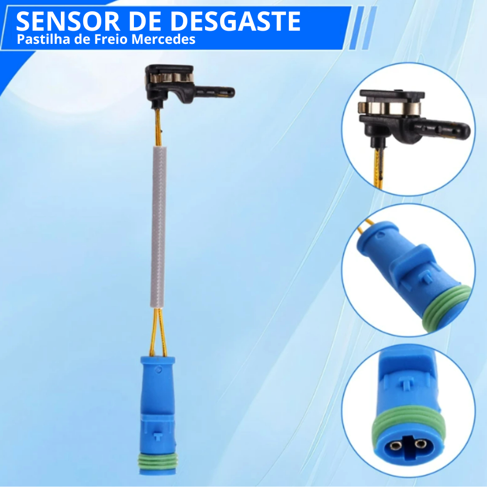 Sensor De Desgaste Pastilha Freio Mercedes A180 A200 - ANO 2012 EM DIANTE
