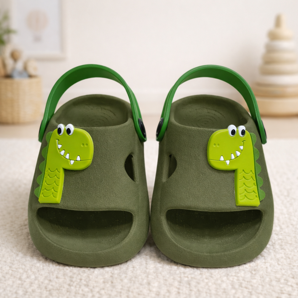 Chinelo Nuvem Infantil Menino Dino Confortável Antiderrapante Cores Tam 21 ao 32