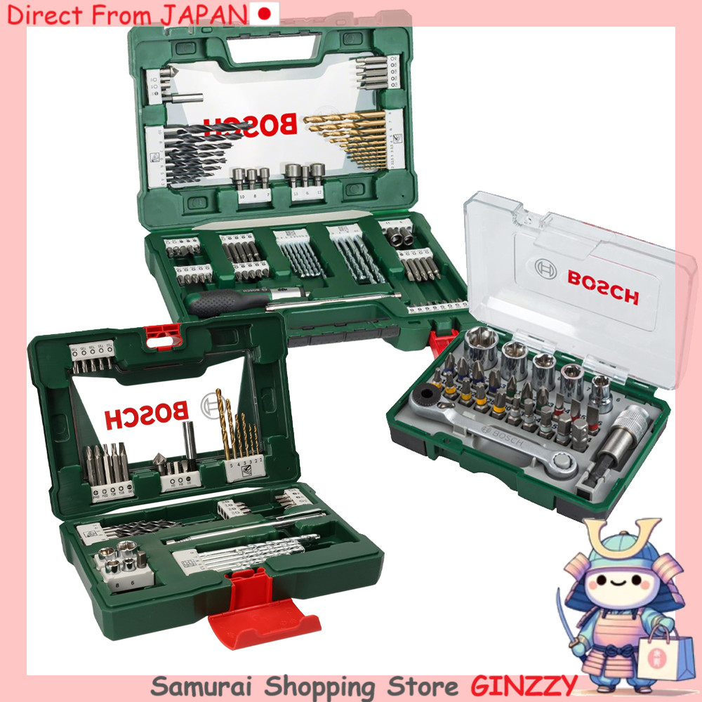 Conjunto de Acessórios BOSCH Multi-Driver e Socket - Ferramenta do Japão