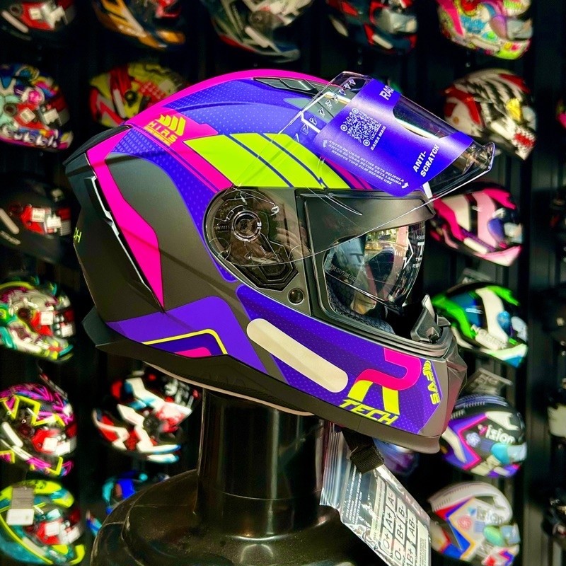 Capacete Racing Race Tech Volt com Conforto Premium!