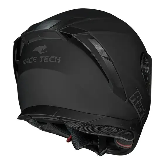 Capacete Race Tech Volt Monocolor Preto Fosco Lançamento