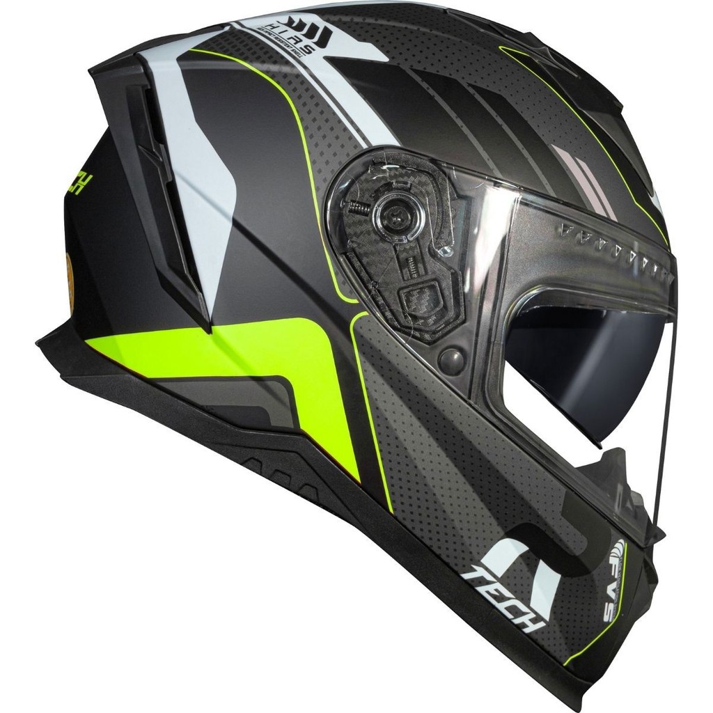 Capacete Race Tech Volt Track Preto Fosco Titanium