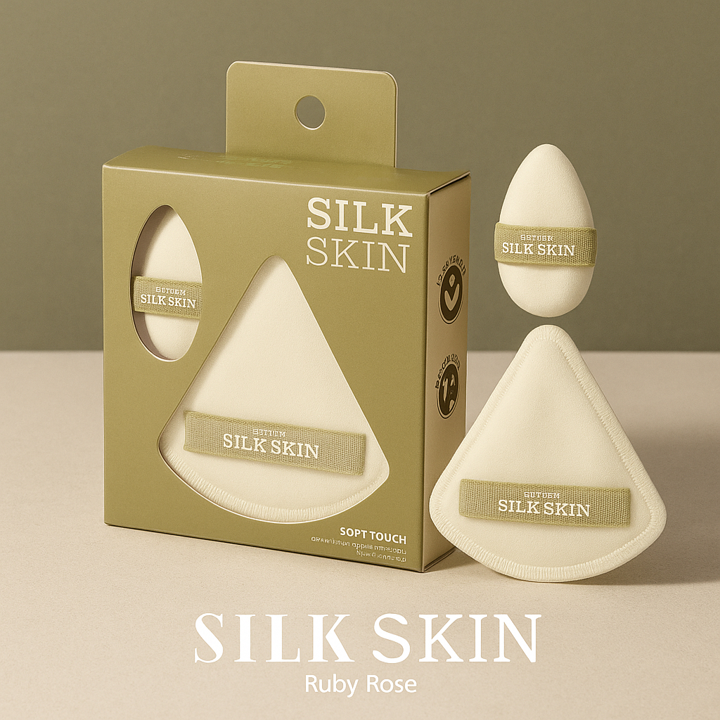 Esponja Para Maquiagem Soft Touch Silk Skin by RUBY ROSE