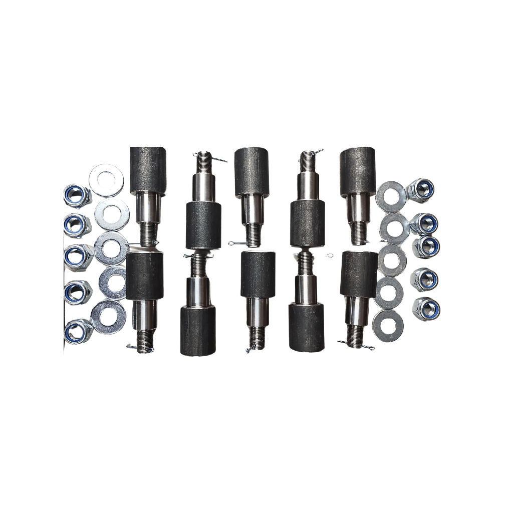 Kit com 10 Pontas De Eixo Completa Ponteira Cubo Carretinha Reboque