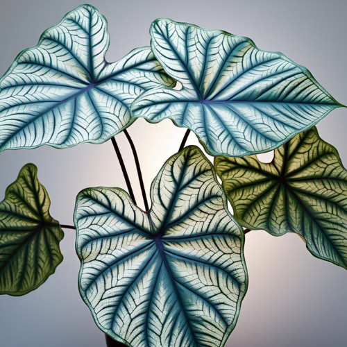 100 sementes Caladium Orchid Pulse com manual de cultivo NV