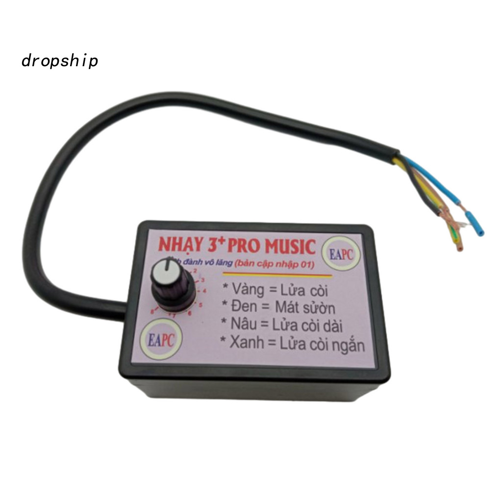 Easy to Install Car Horn Motor Relay Music Box 12v 24v Universal with 3/8/12 Tones Abs Material for Auto – for Cars