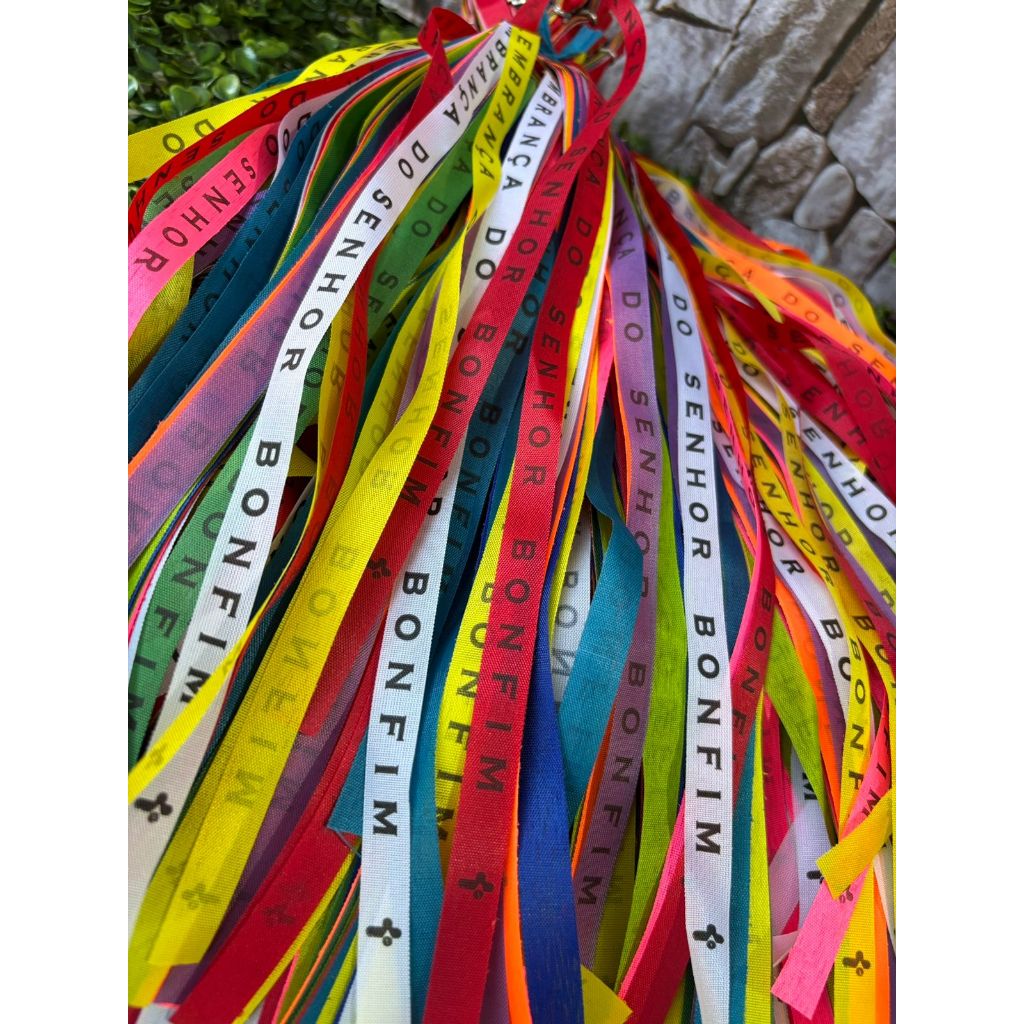 Kit 1000 Fitinha Nosso Senhor Do Bonfim Colorida