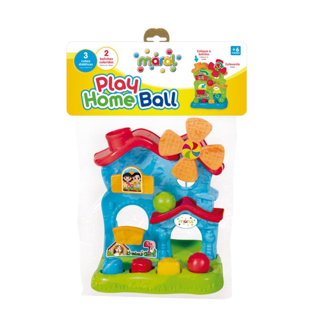 Casinha Colorida Brinquedo Educativo Bebê Presente Criança