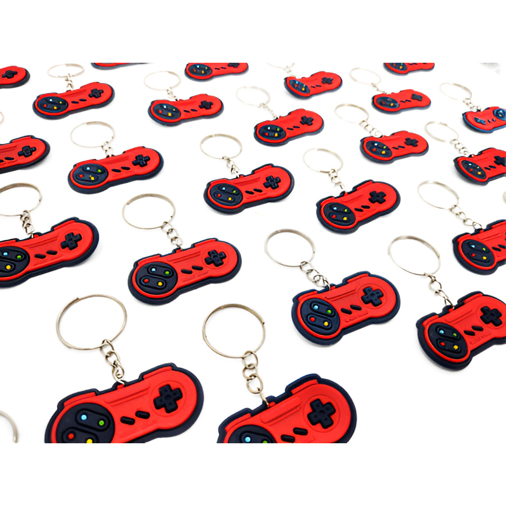 chaveiro Lembrancinha Controle  Aniversário Tema Jogos 10un Controle Games play Novidade