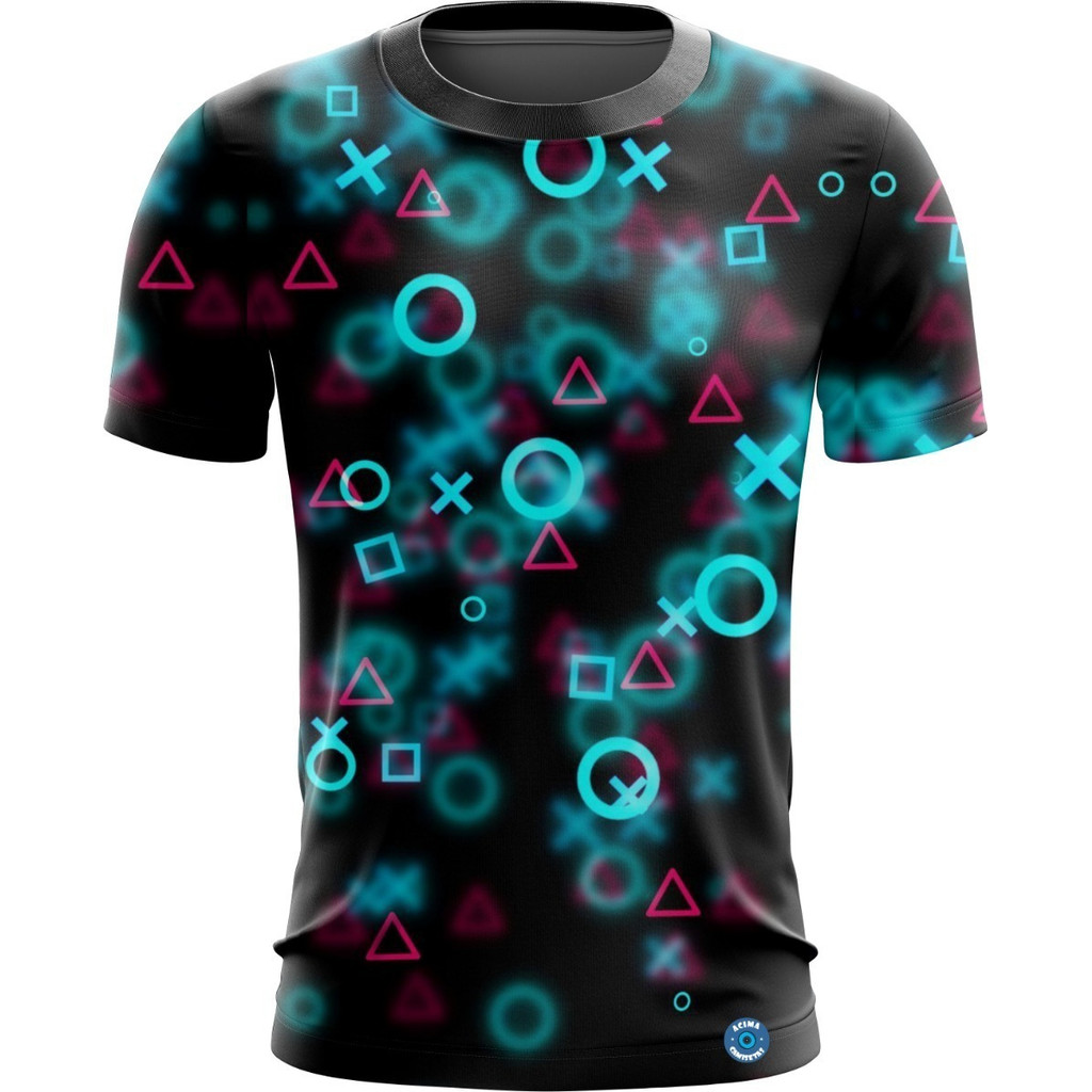 Camisa Camiseta Game Jogos Player Play Controles