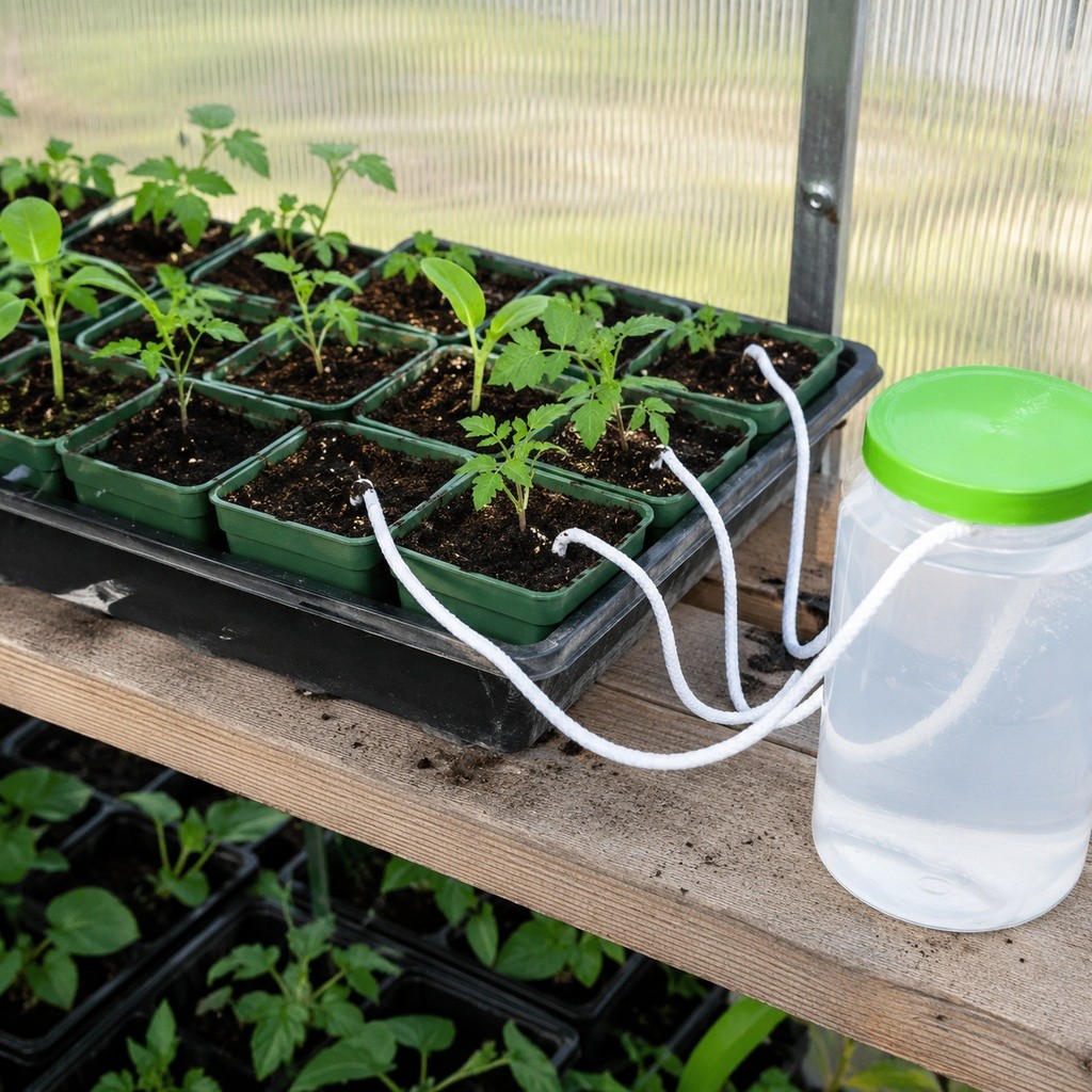 [unilayan] Cabo De Pavio Para Rega Automática De 15M Vaso Plantador De Férias DIY Sistema De Dispositivo De Em Com Gotej