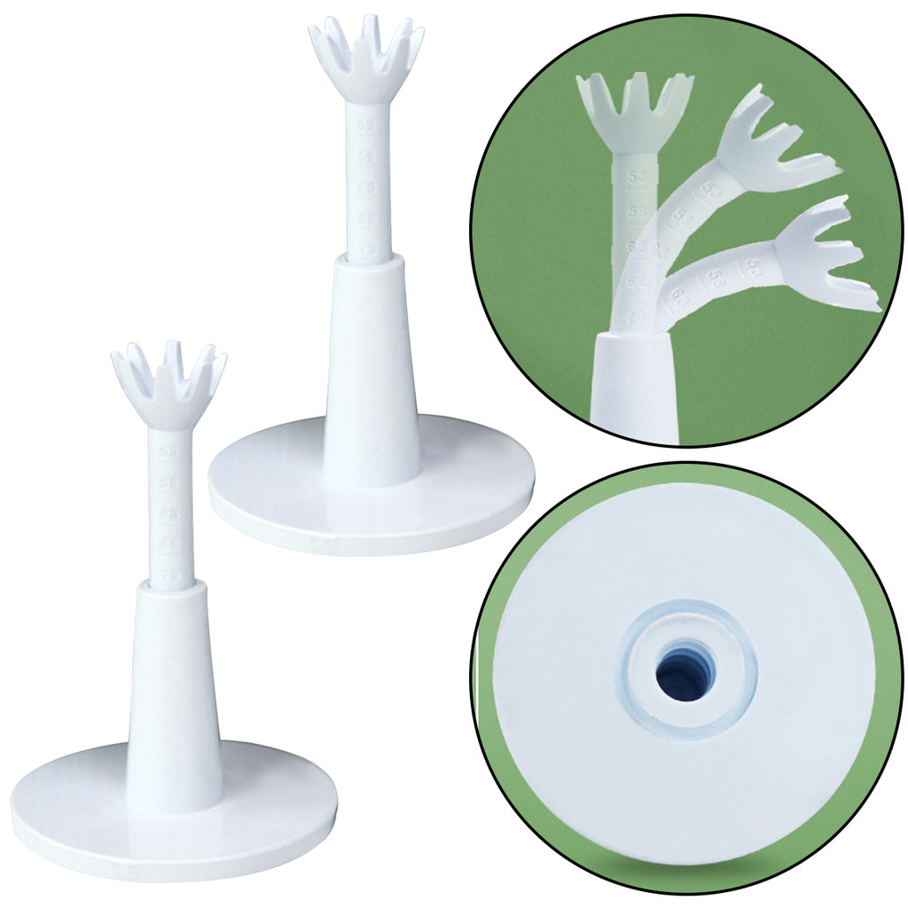 [unilayan] Conjunto De 2 Peças De Camiseta De Bola De Golfe Com Diâmetro Branco 53 Mm De Borracha Durável Macia Dobrável