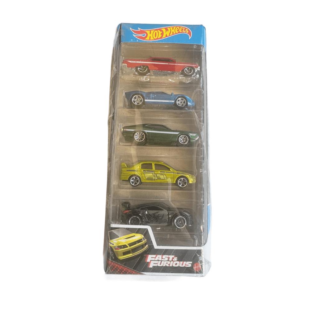 HOT WHEELS FAST & FURIOUS PACK COM 5