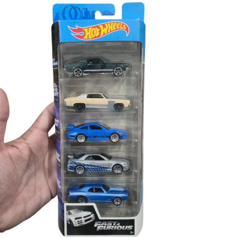 Pack 5 Fast & Furious Hot Wheels Escolha o seu