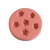 Molde Silicone Mini Rosas para confeitaria ou biscuit (1,5cm) Promoção