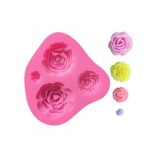 Molde Silicone Mini Rosas para confeitaria ou biscuit (1, 1,7, 2,9cm) Promoção