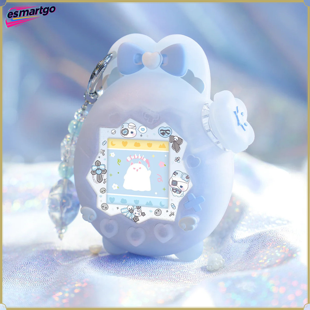 Capa De Silicone Com Design De Coelho Fofo Para Tamagotchi Paradise Protetora De Cor Polarizada Conjunto De Acessórios P