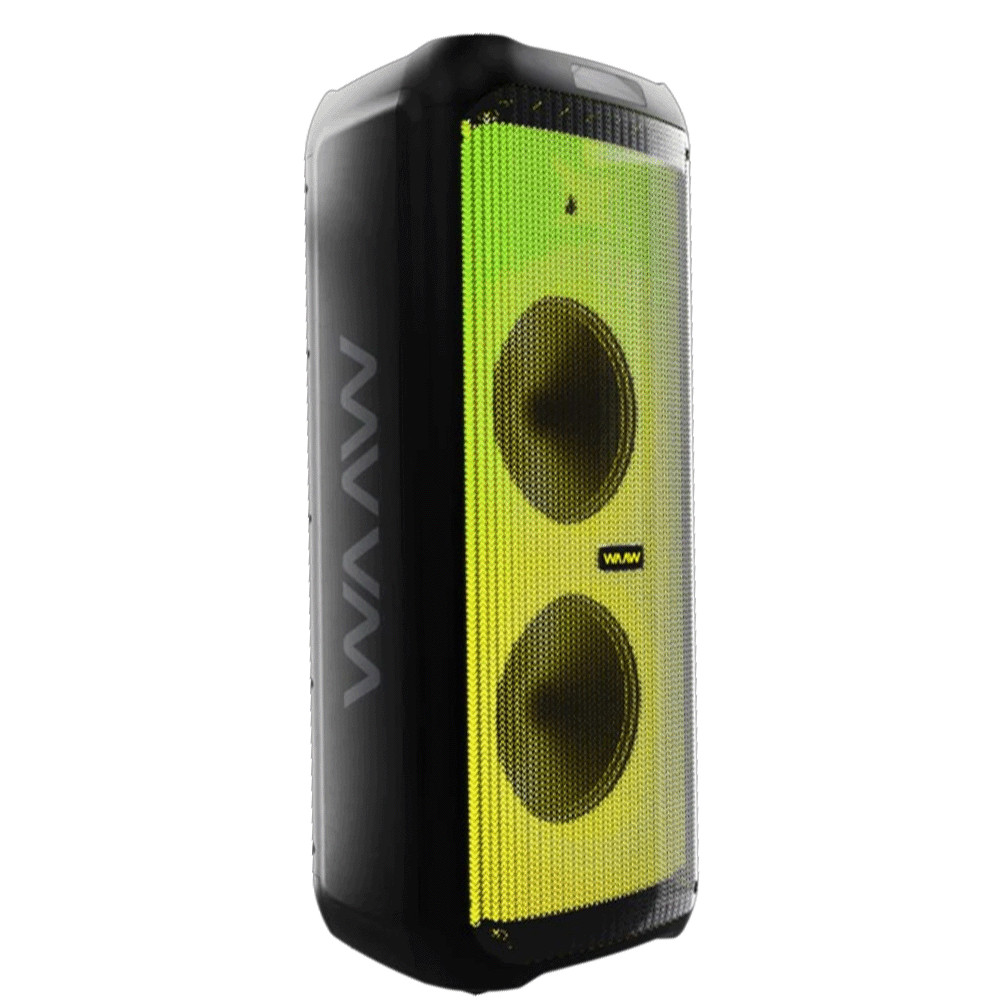 Caixa de Som Bluetooth Torre WaaW Alok Infinite 700W RMS Painel Controle LED Flame Bateria 7500Ah