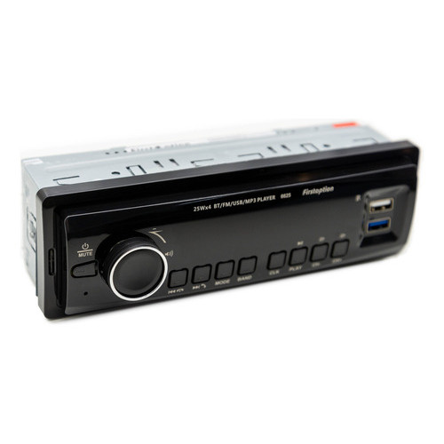 Rádio Mp3 Player Bluetooth Usb Universal 1 Din Painel Led First Option 6625 Novo
