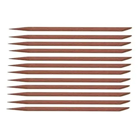 10 Palito Unha Parajú Kit Chanfrado e ponta Manicure Profissional Palitos
