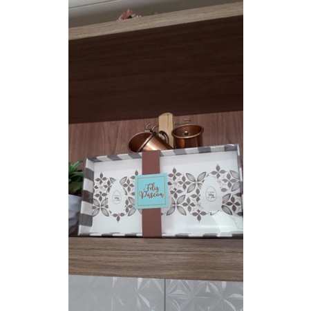 Caixa ovos de Páscoa de chocolate trio de ovos de Pascoa  50g.