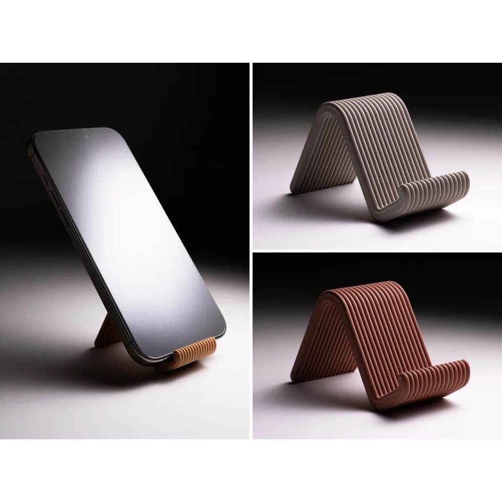 Mini Suporte Celular Compacto de Mesa Viagem para Smartphone