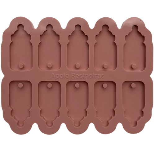 Molde de Silicone para Resina - MINI Mamadeira com Furo (3cm x 1,5cm).