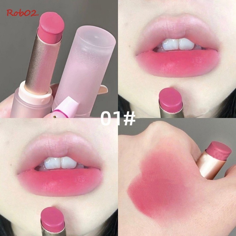 [Rob] Toot Dodo Air Mist Velvet Batom De Longa Duração E Não Desbotado Fosco Pasta De Feijão Cor Nude Brilho Labial