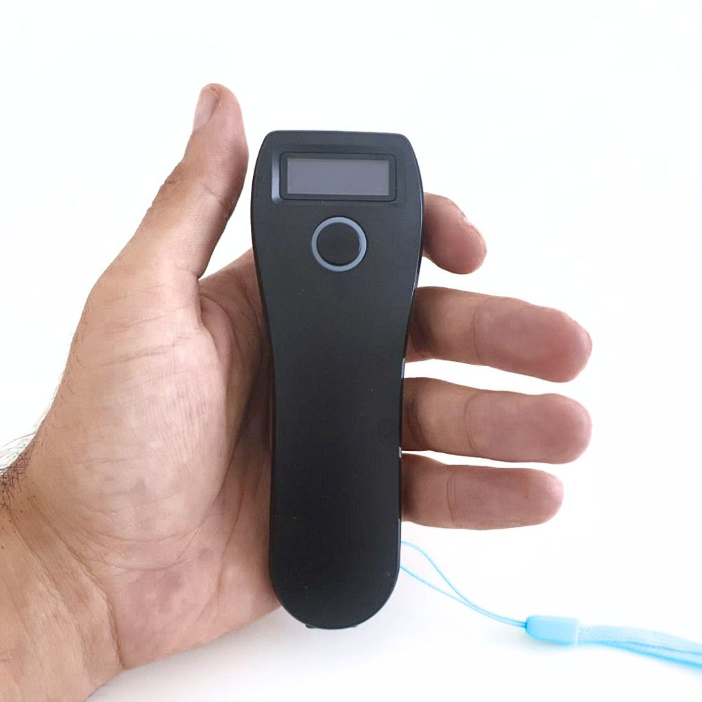 Mini Leitor Código Barras Bolso 3 Em 1 Bluetooth Sem Fio 1d ou 2D Qr Code